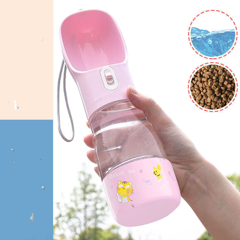 Hydrate on the Go: Pet Bottle Dog Waterer - Essential for Walks and Adventures!