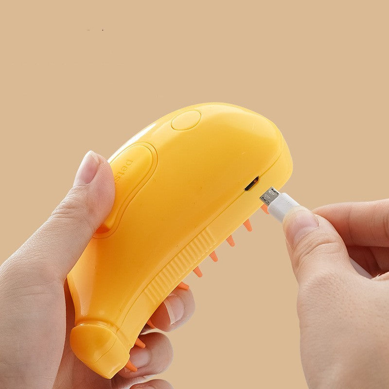 Steamy Pet Groomer: 3-in-1 Beauty Tool