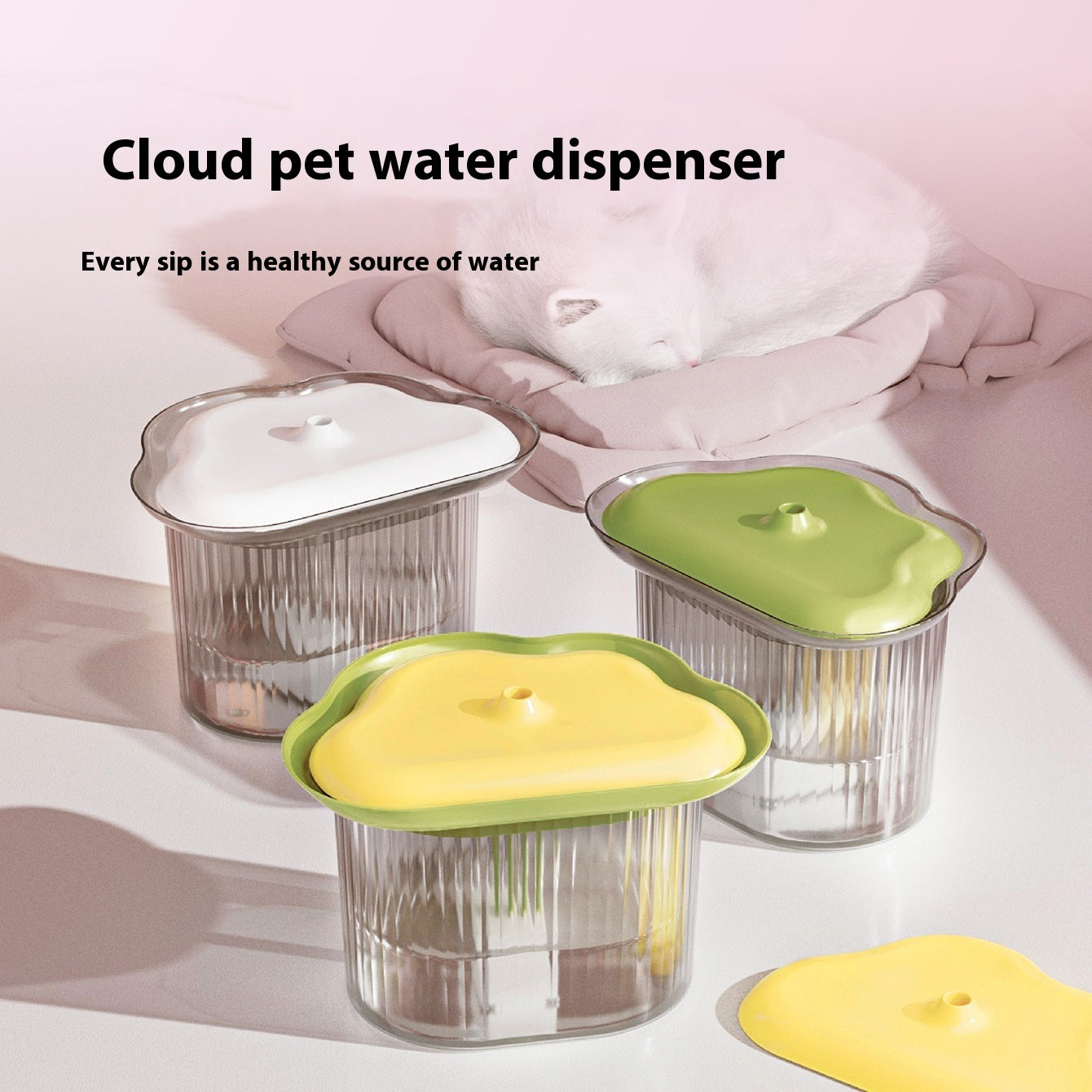 Smart Pet Water Dispenser: Filtered & Heated for Convenience!