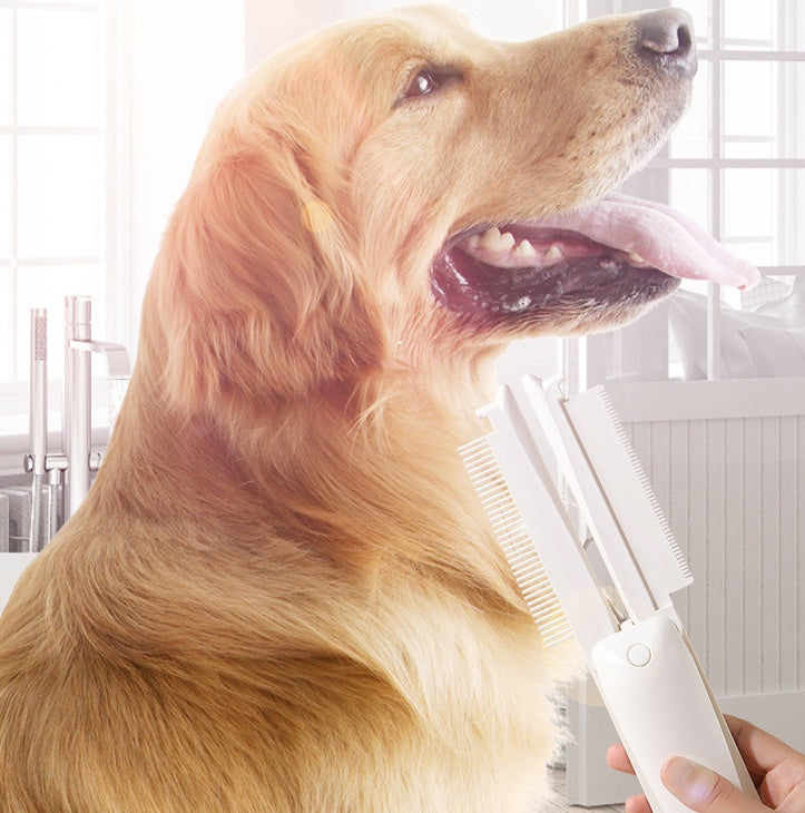 Effortless Pet Grooming: Massage Epilator for Cats and Dogs