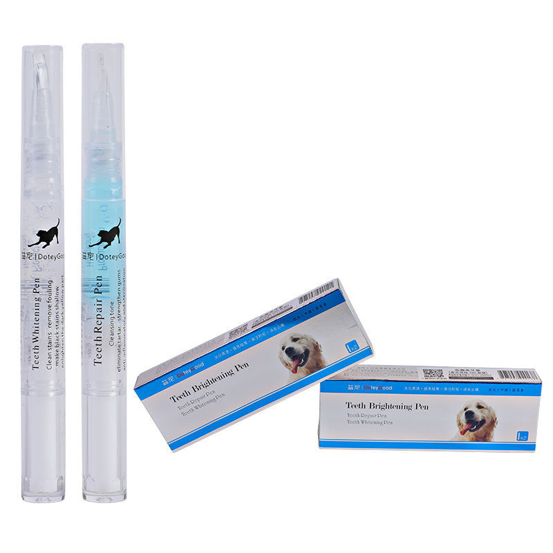 Revitalize Your Pet's Smile: Dog and Cat Teeth Cleaning Pen Kit - Restore and Maintain Dental Health!