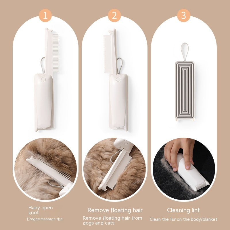 Effortless Pet Grooming: Massage Epilator for Cats and Dogs