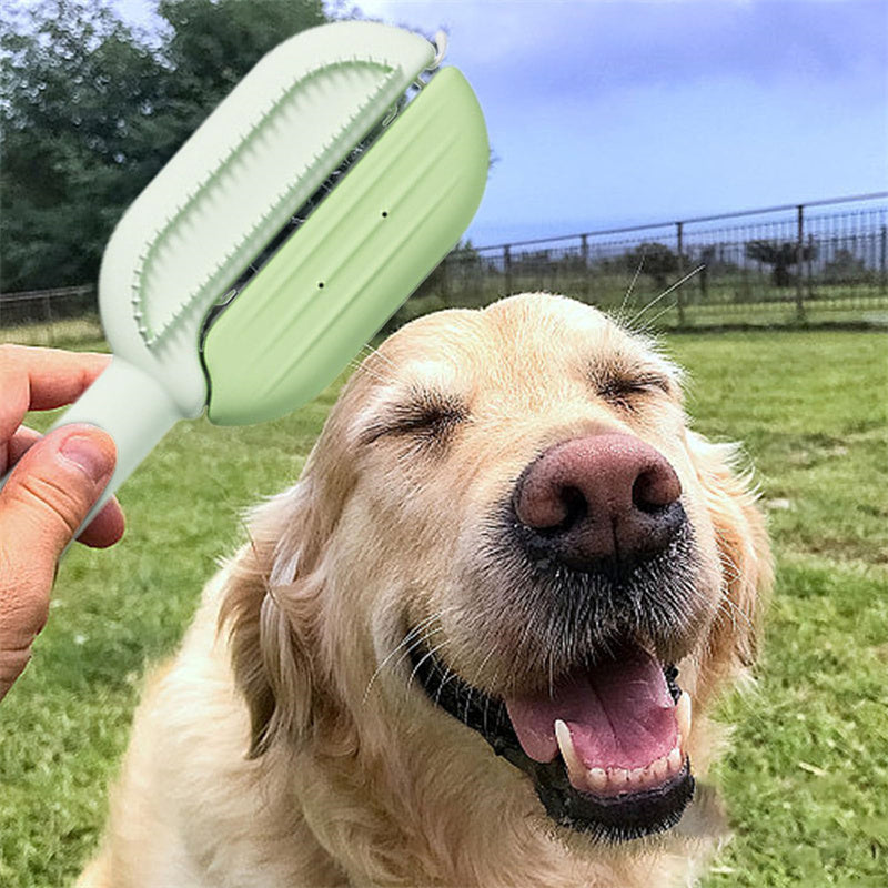 3-in-1 Pet Grooming Magic: Comb, Massage, Hair Removal - All-in-One!