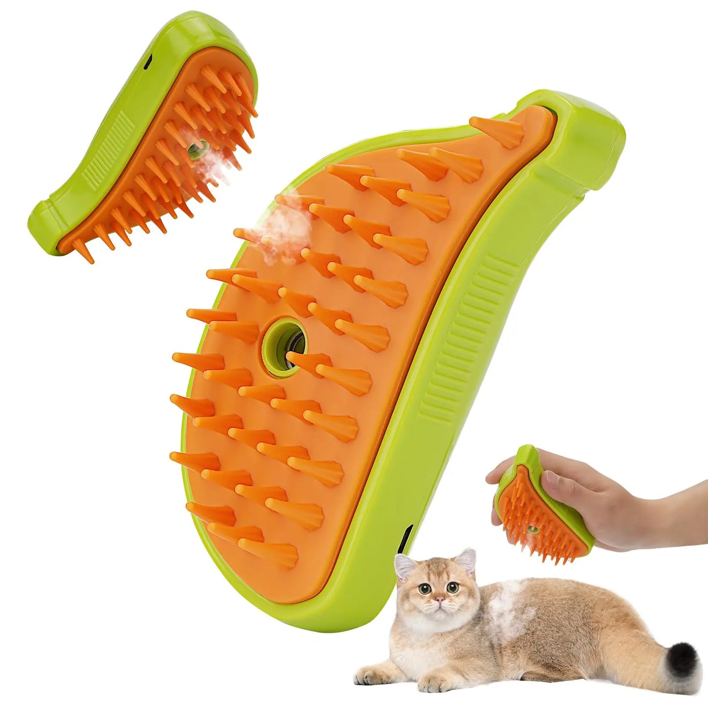 Steamy Pet Groomer: 3-in-1 Beauty Tool